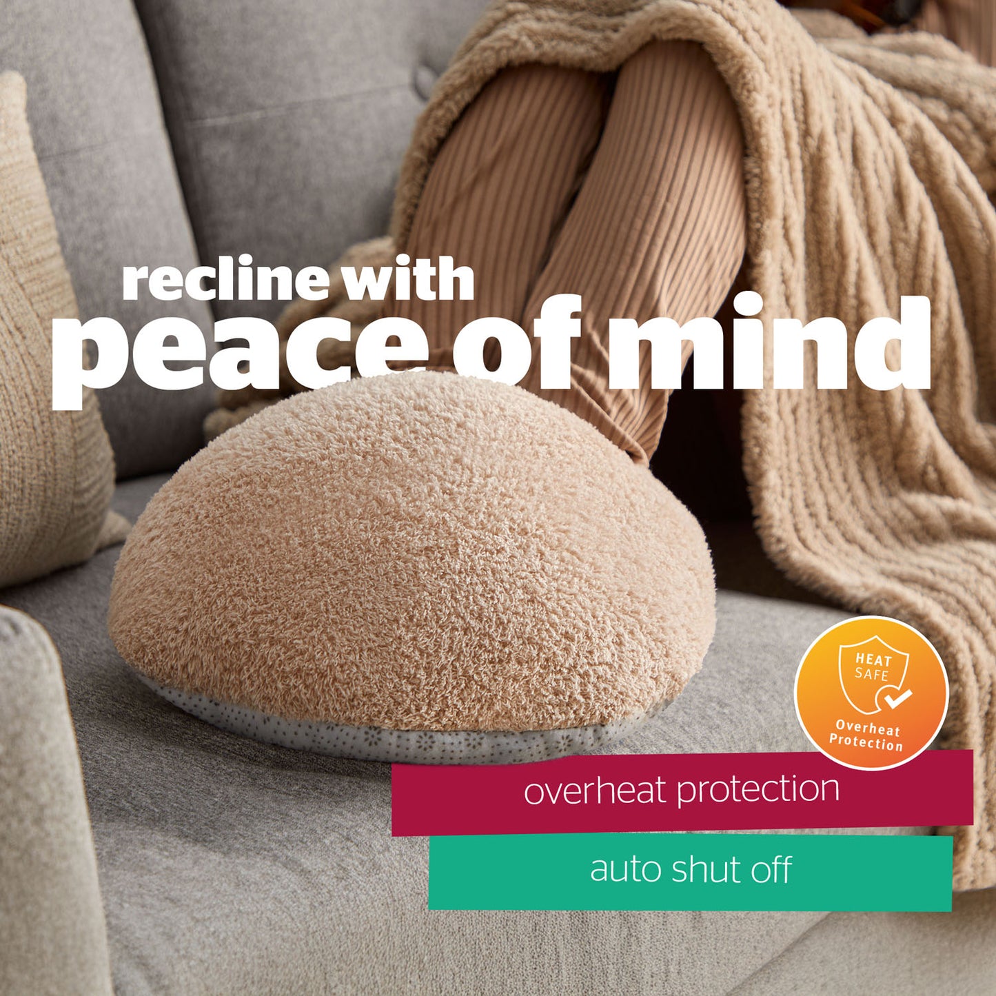 Silentnight Natural Cosy Cuddles USB Foot Warmer