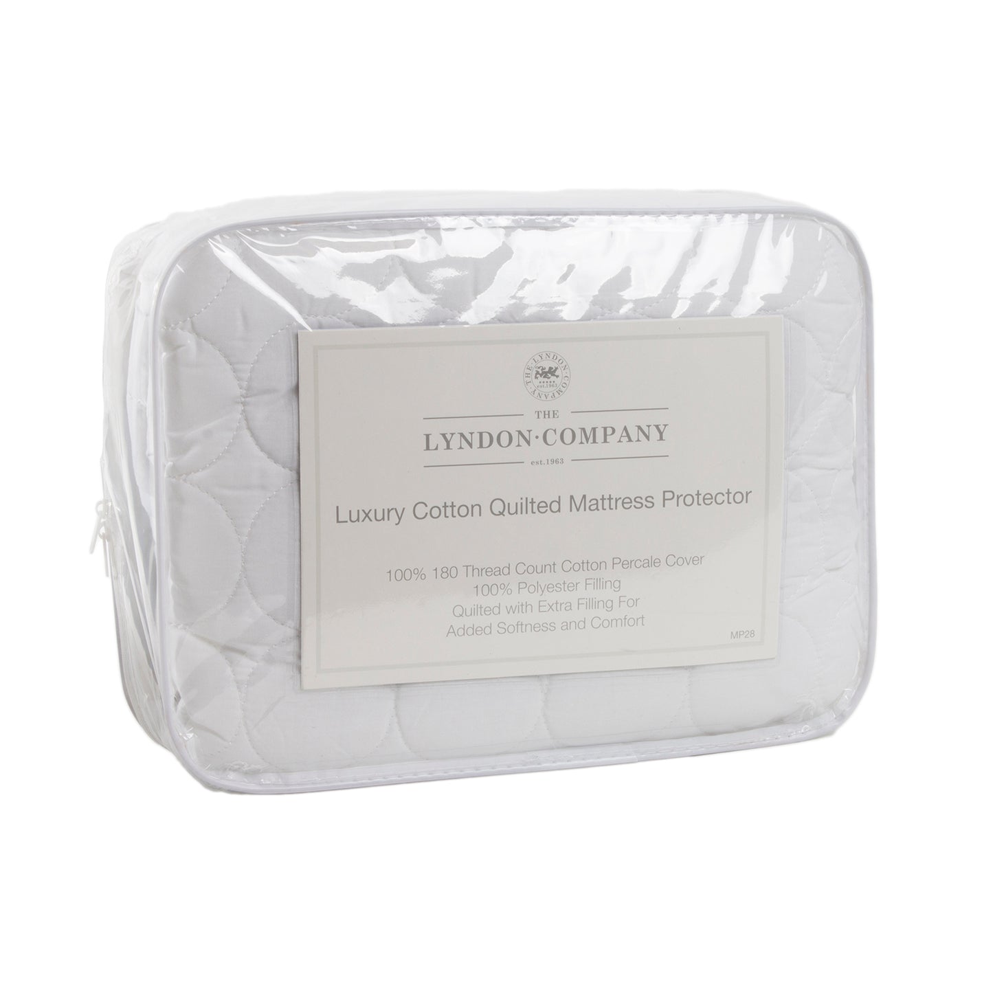 The Lyndon Company Luxury Cotton Quilted Mattress Protector