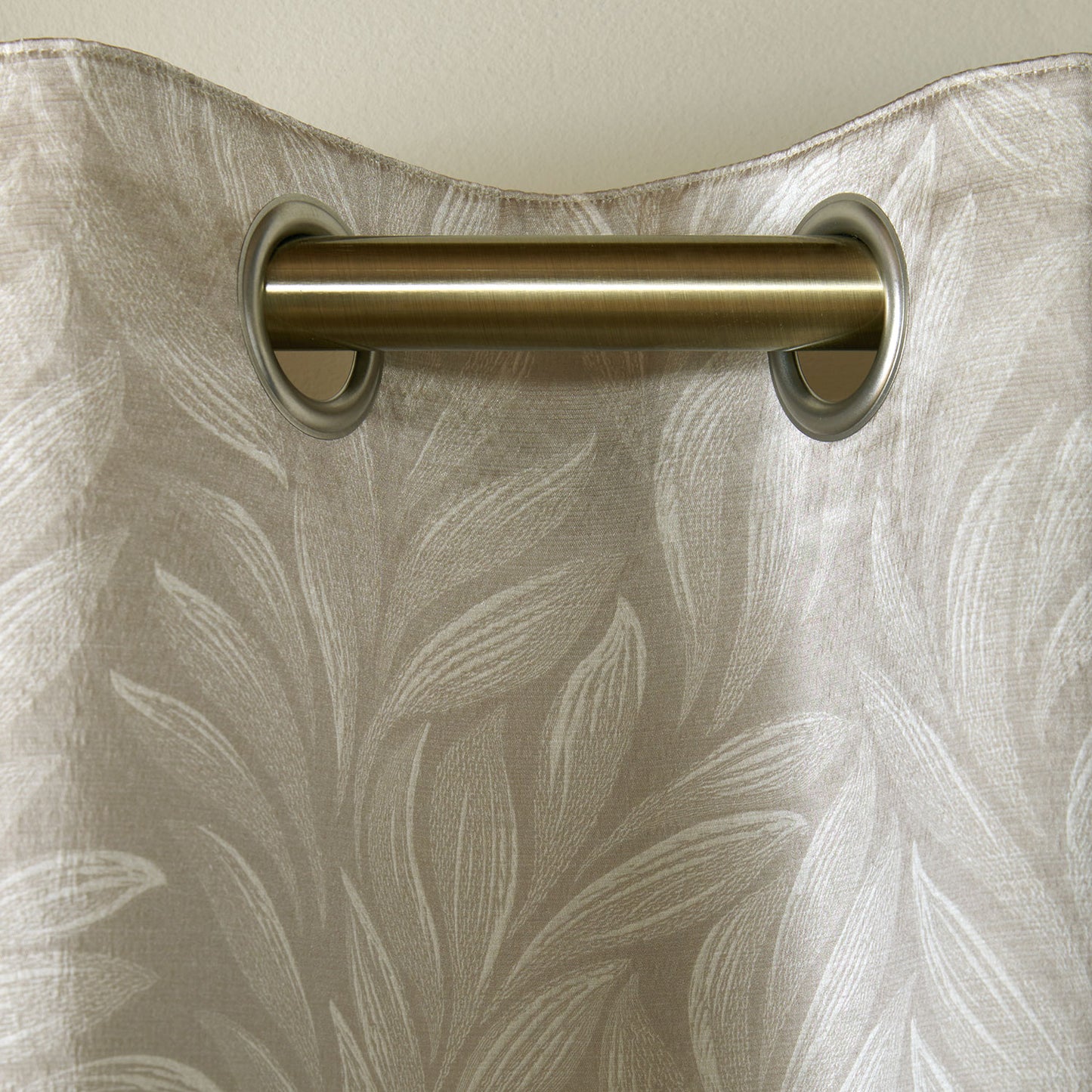 Laura Ashley Coulderton Natural Eyelet Curtain