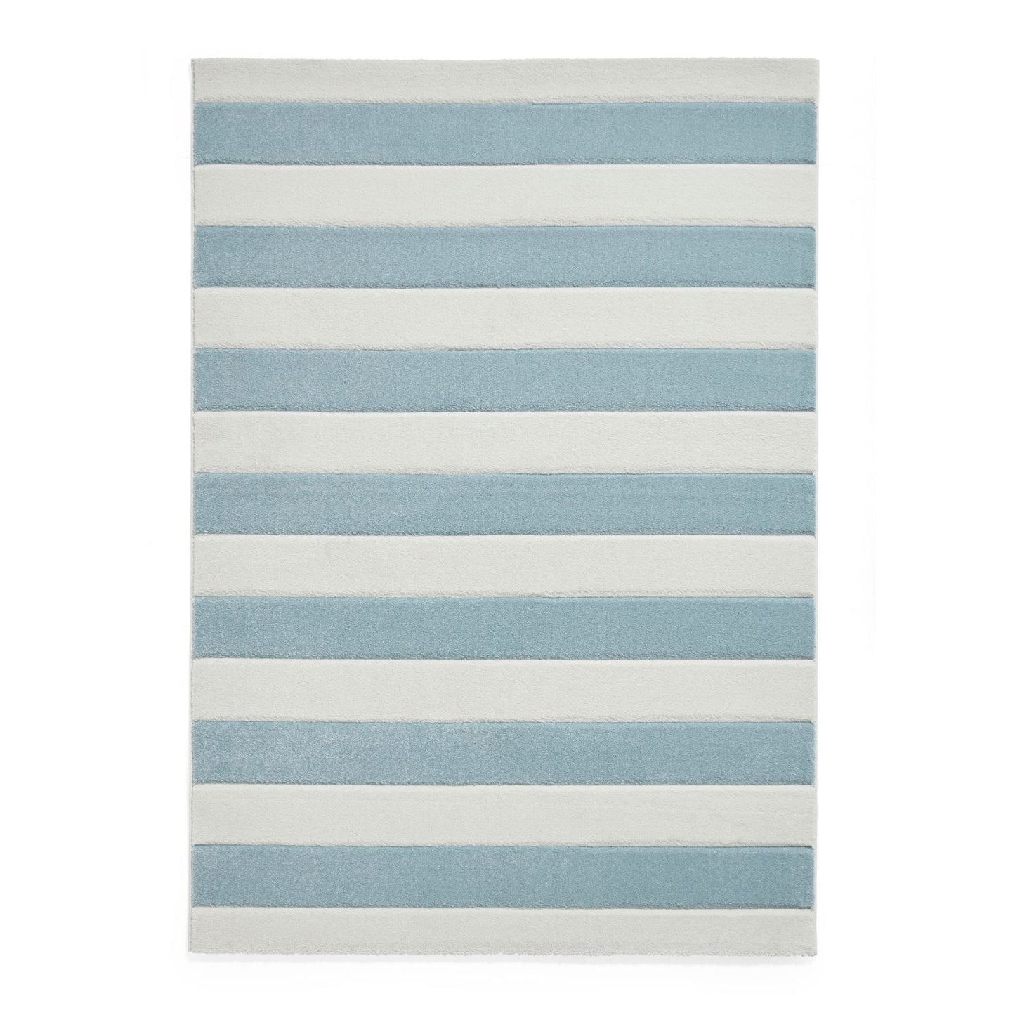 Catherine Lansfield Cove Stripe Blue Rug