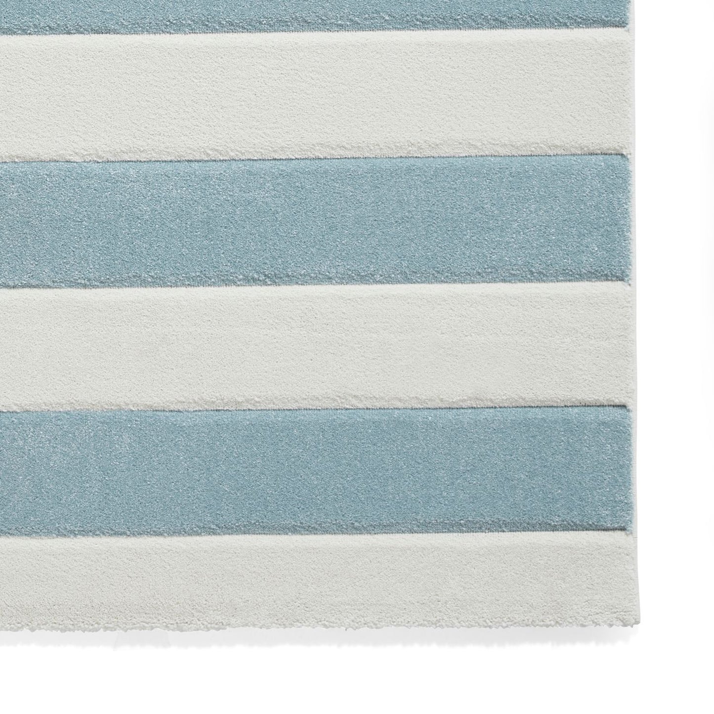 Catherine Lansfield Cove Stripe Blue Rug