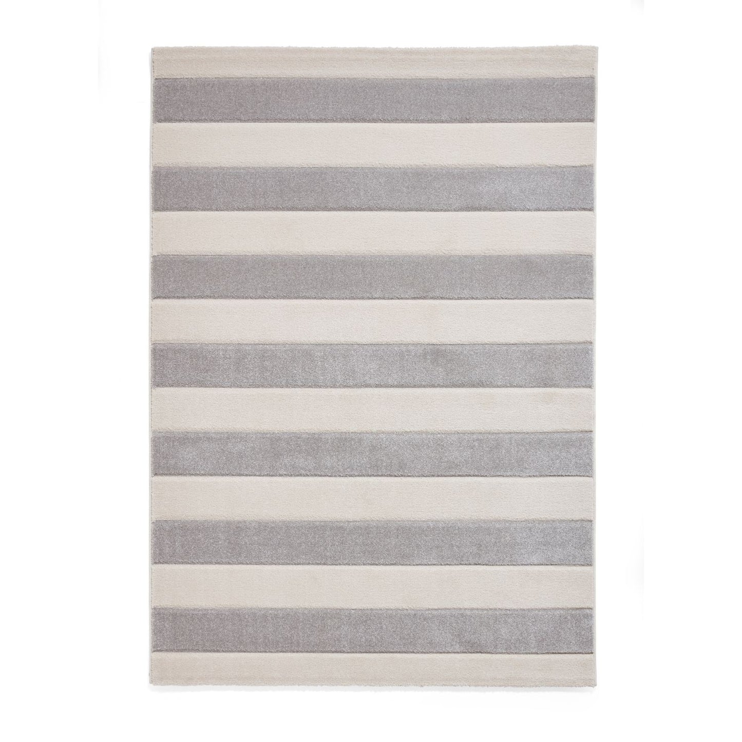 Catherine Lansfield Cove Stripe Grey Rug