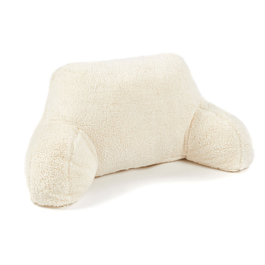 Teddy Fleece Cream Cuddle Cushion