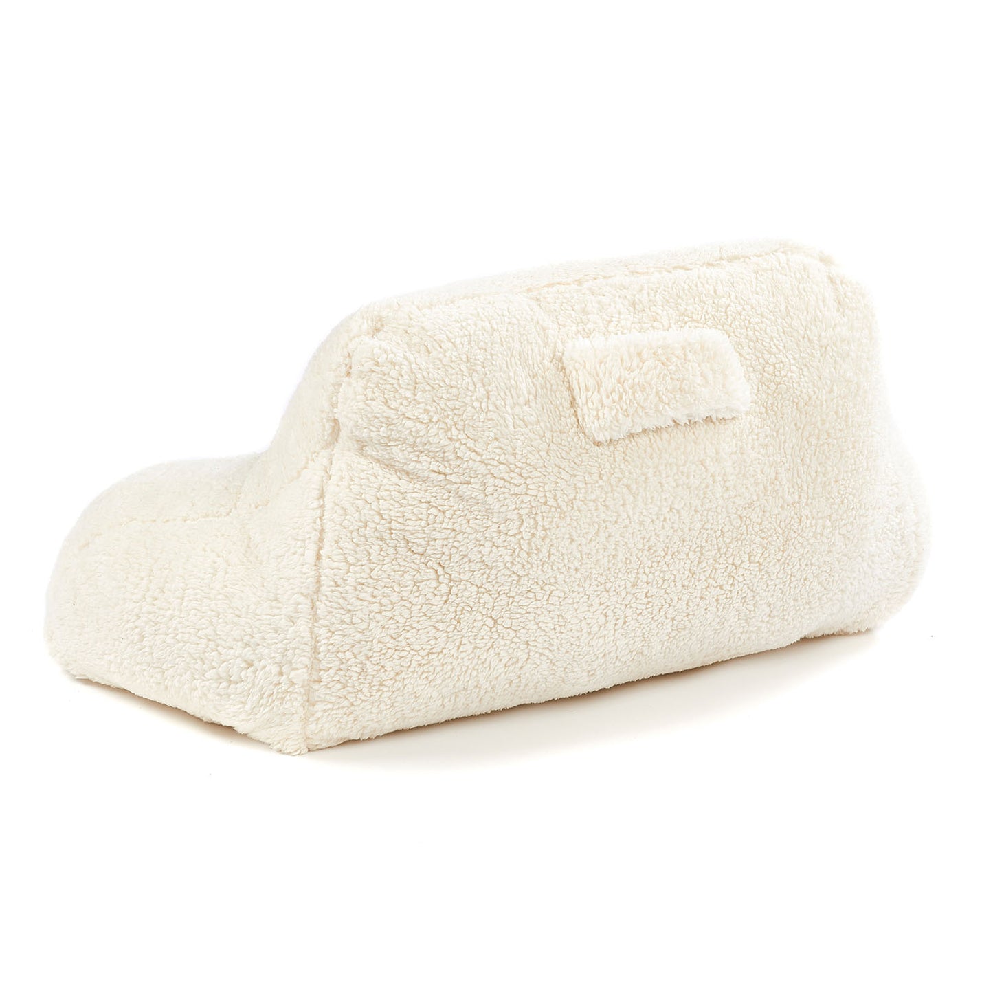 Teddy Fleece Cream Cuddle Cushion
