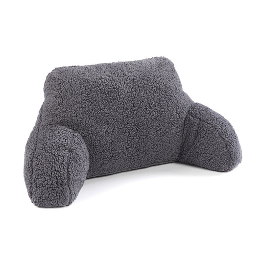 Teddy Fleece Charcoal Cuddle Cushion