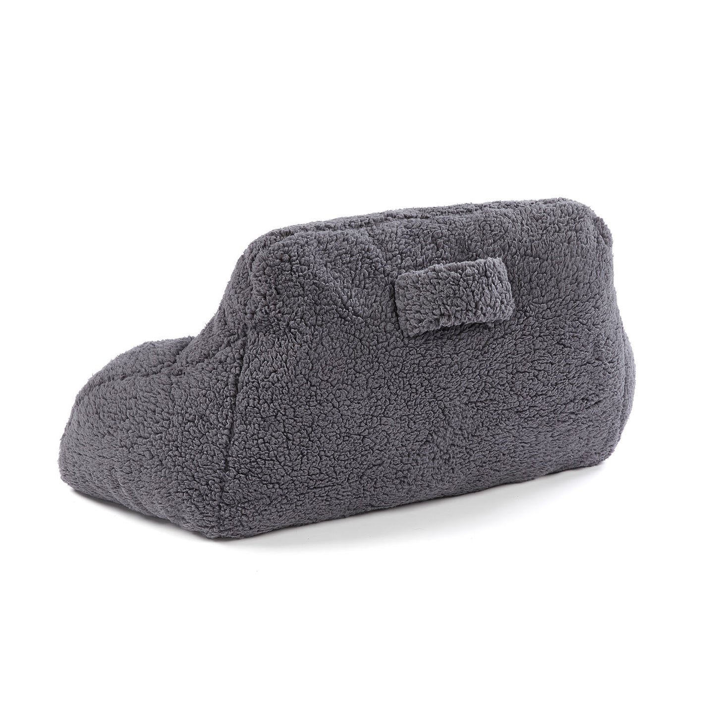Teddy Fleece Charcoal Cuddle Cushion