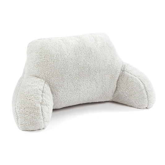 Teddy Fleece Grey Cuddle Cushion