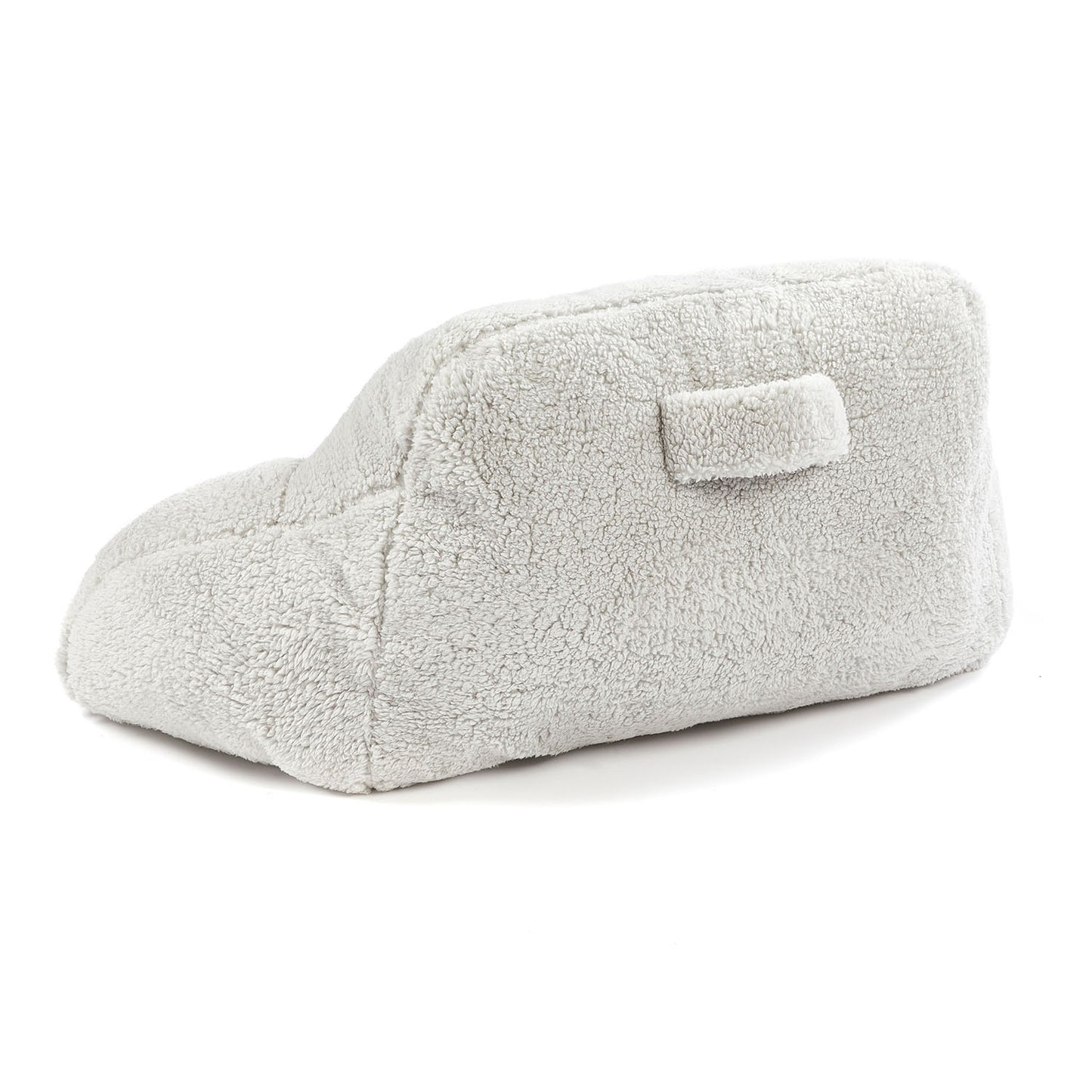 Teddy Fleece Grey Cuddle Cushion