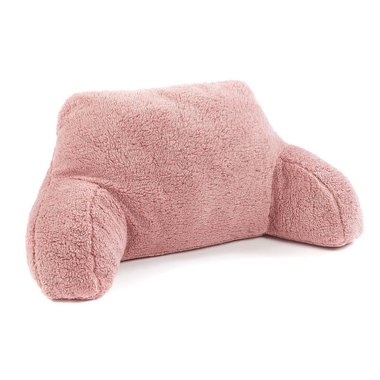 Teddy Fleece Pink Cuddle Cushion