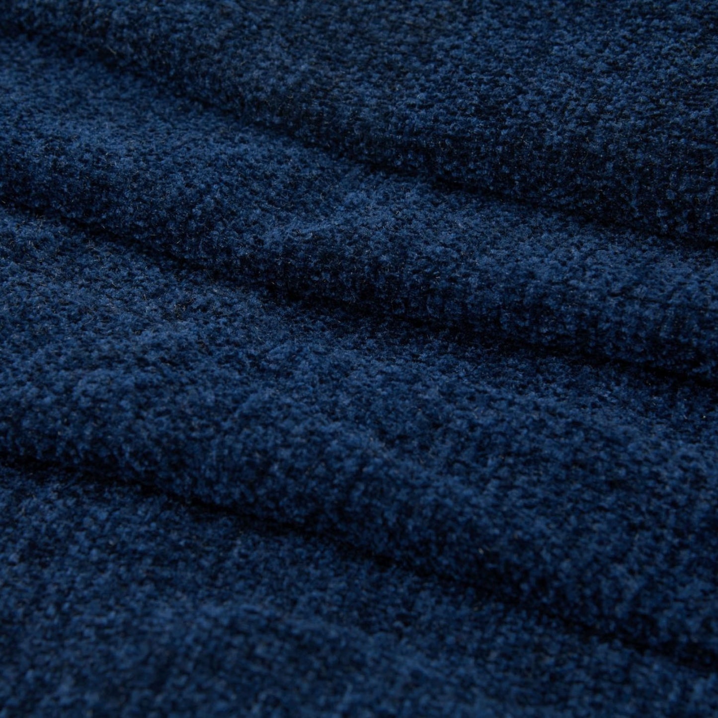 Darcy Navy Blue Chenille Throw