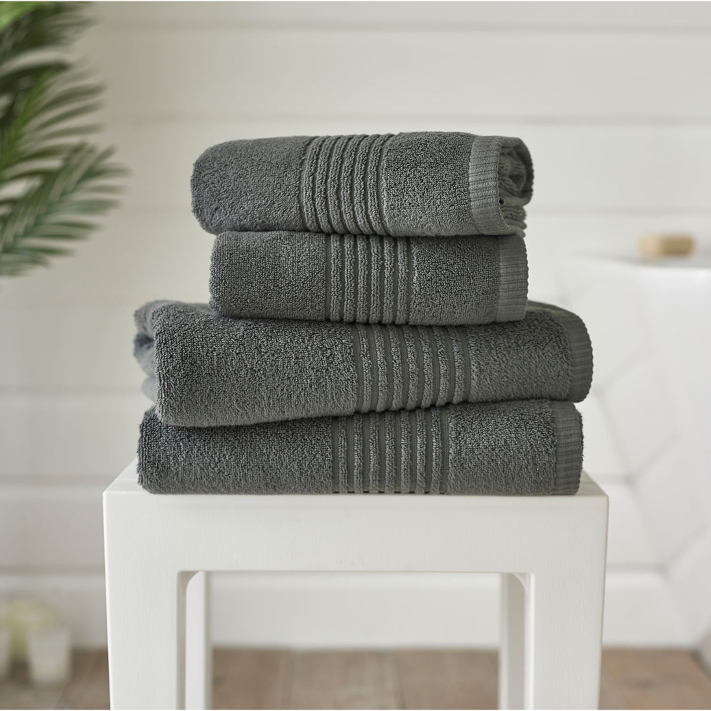 Deyongs Charcoal Quik Dri Cotton Towels