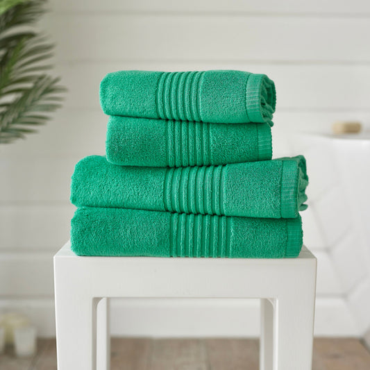 Deyongs Emerald Green Quik Dri Cotton Towels