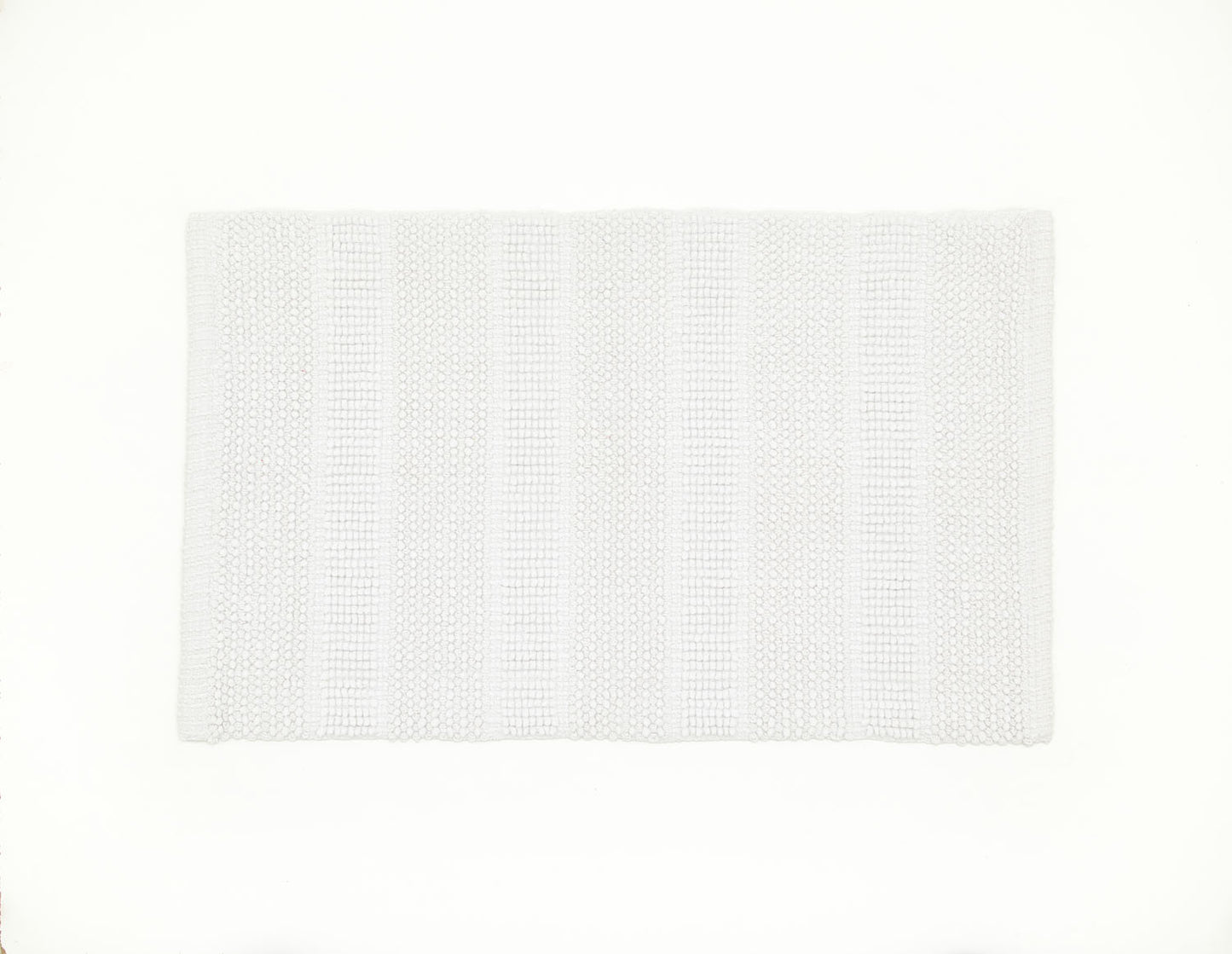 Deyongs White Romeo Bath Mat