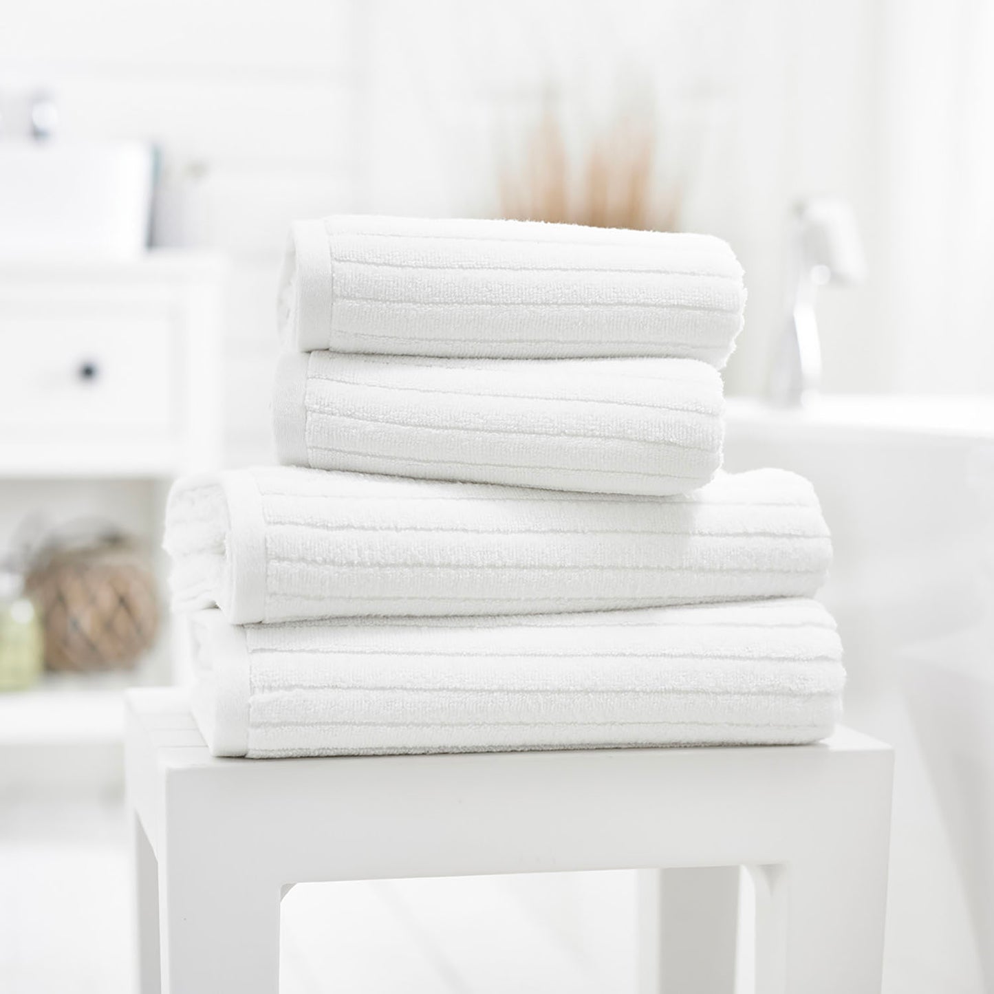 Deyongs White Rialto Towels