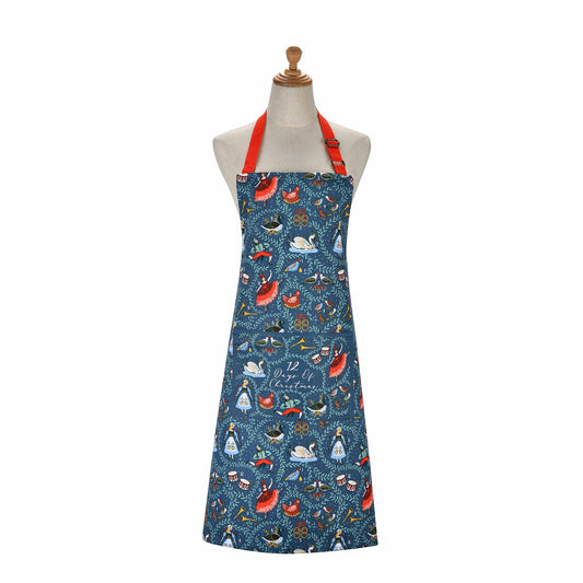 12 Days of Christmas Cotton Apron