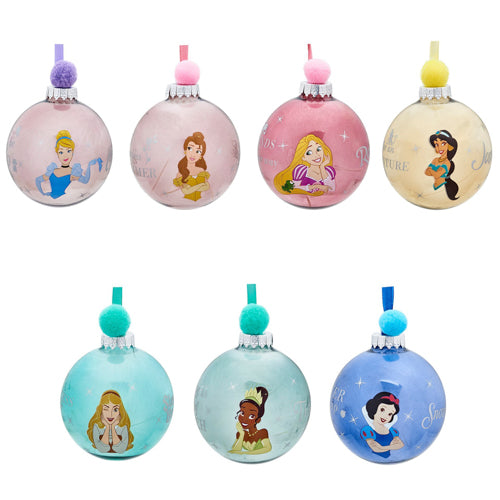 Disney Princess Set of 7 Baubles