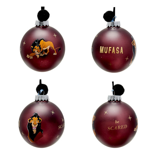 Disney Villains Set of 7 Baubles