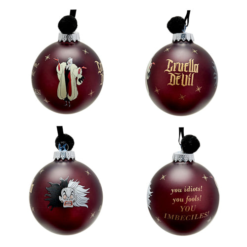 Disney Villains Set of 7 Baubles