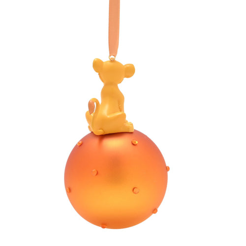 Disney Simba Figurine Glass Bauble