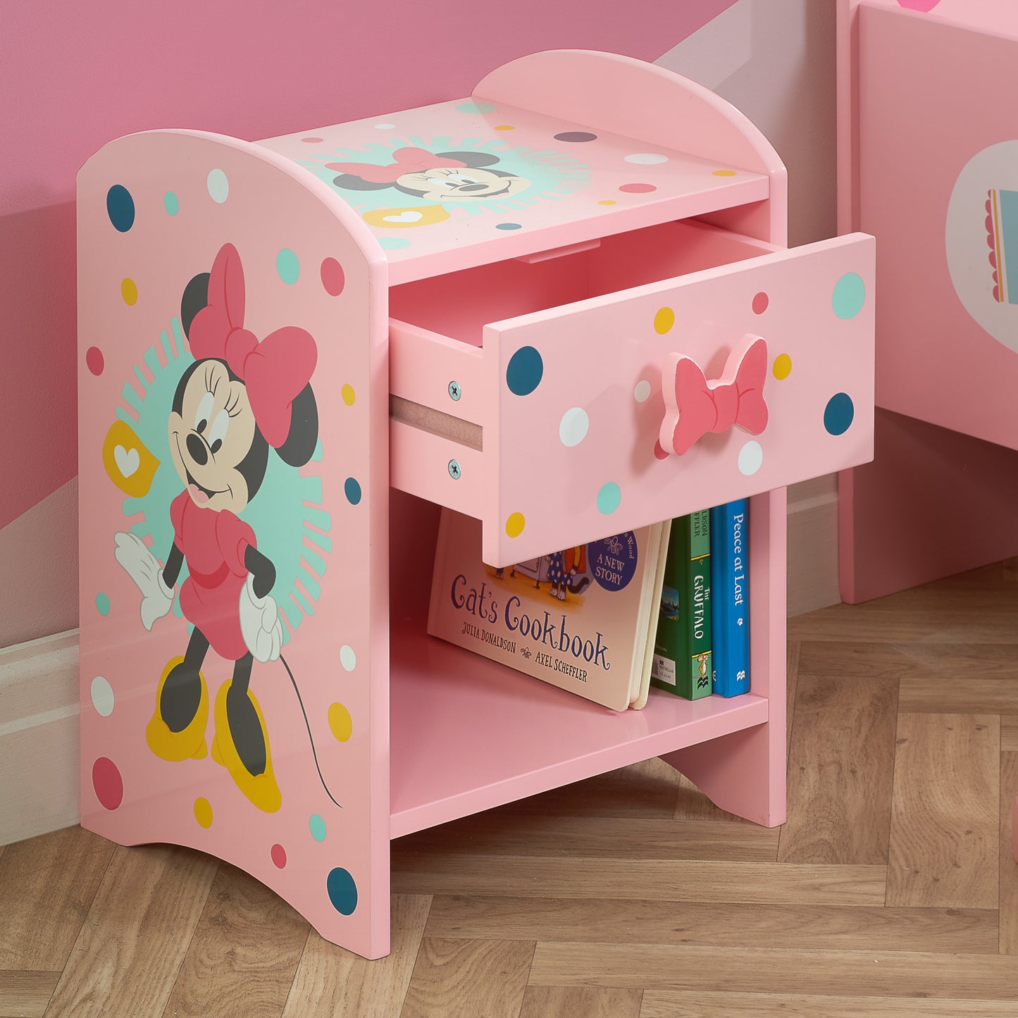 Disney Minnie Mouse Bedside Table