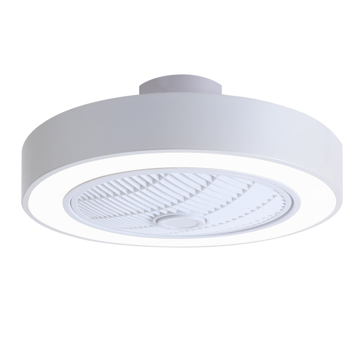 Round Ceiling Fan 3 Colour LED with Remote Control