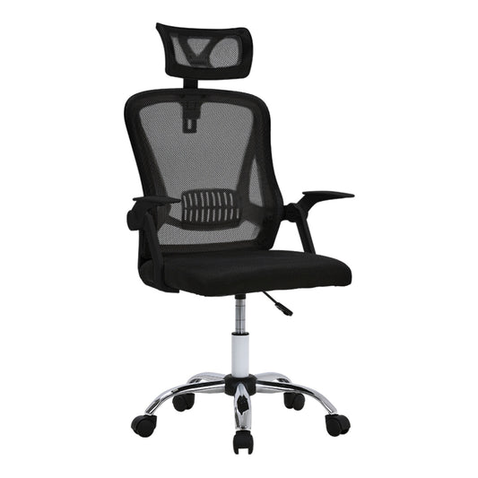 Ergonomic Mesh Office Chair Black with Headrest