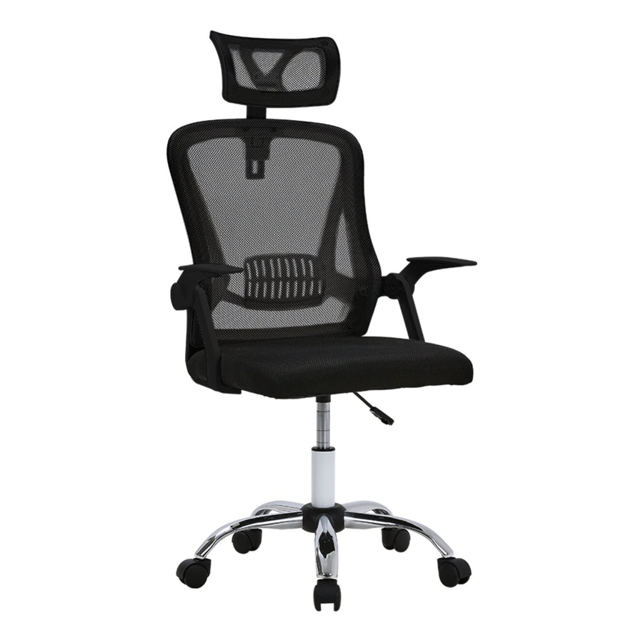 Ergonomic Mesh Office Chair Black with Headrest