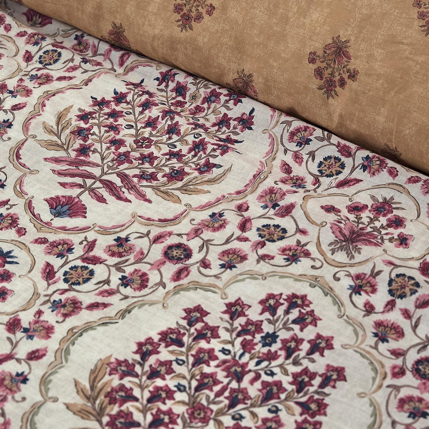 Ashmead Berry Reversible 100% Cotton Duvet Set