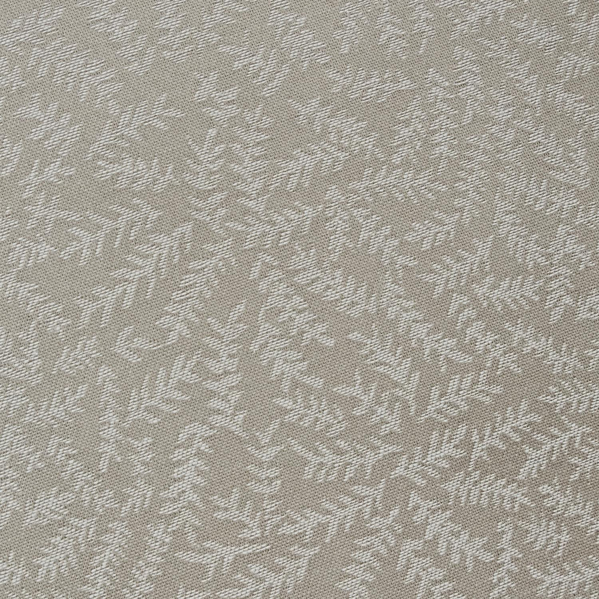 Ditsy Leaf Natural Jacquard Duvet Set