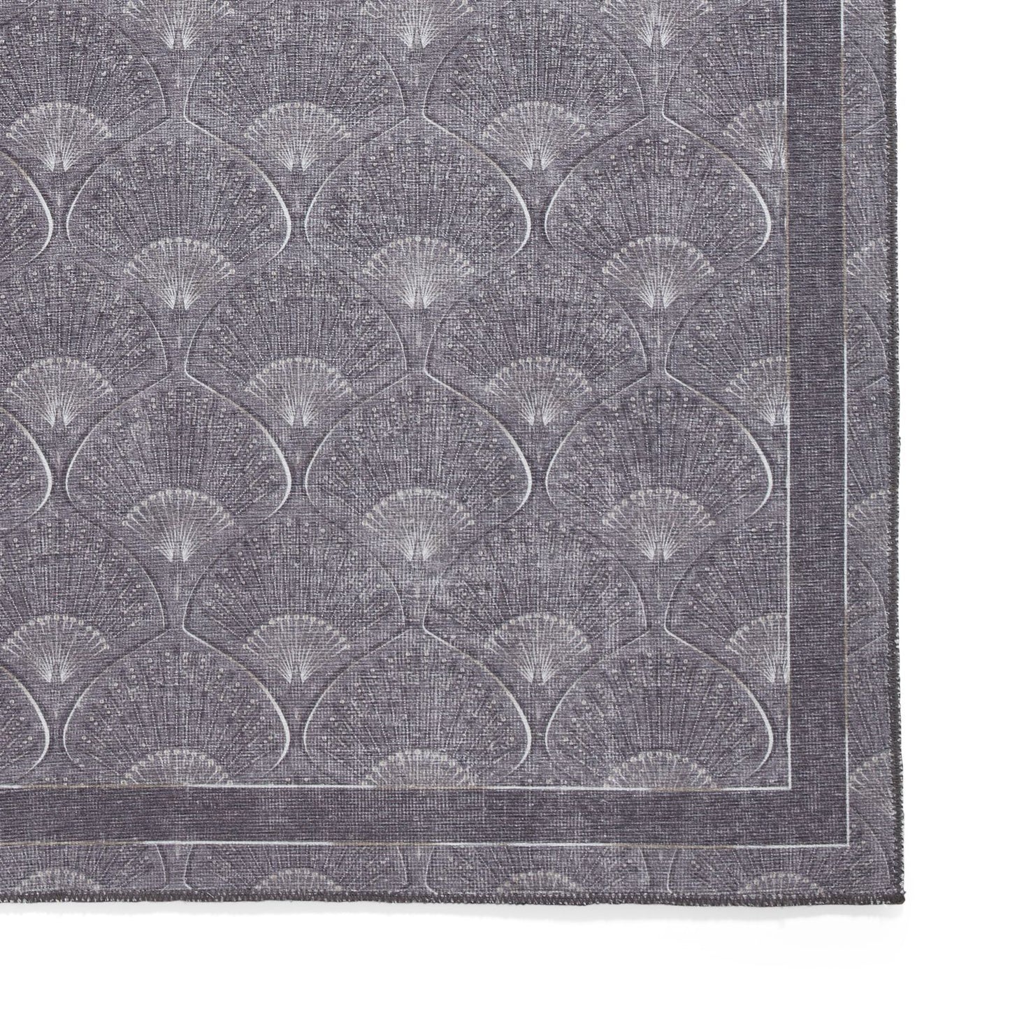 Catherine Lansfield Deco Peacock Grey Rug