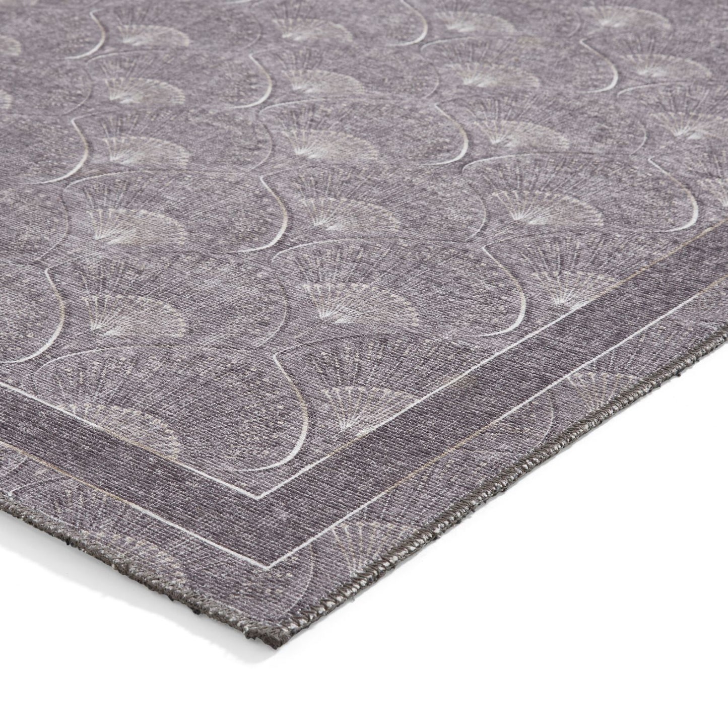 Catherine Lansfield Deco Peacock Grey Rug