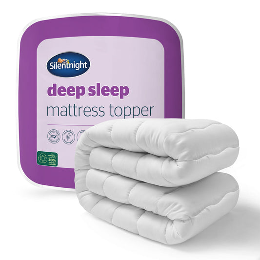 Silentnight Deep Sleep Wavy Stitch 2.5cm Mattress Topper
