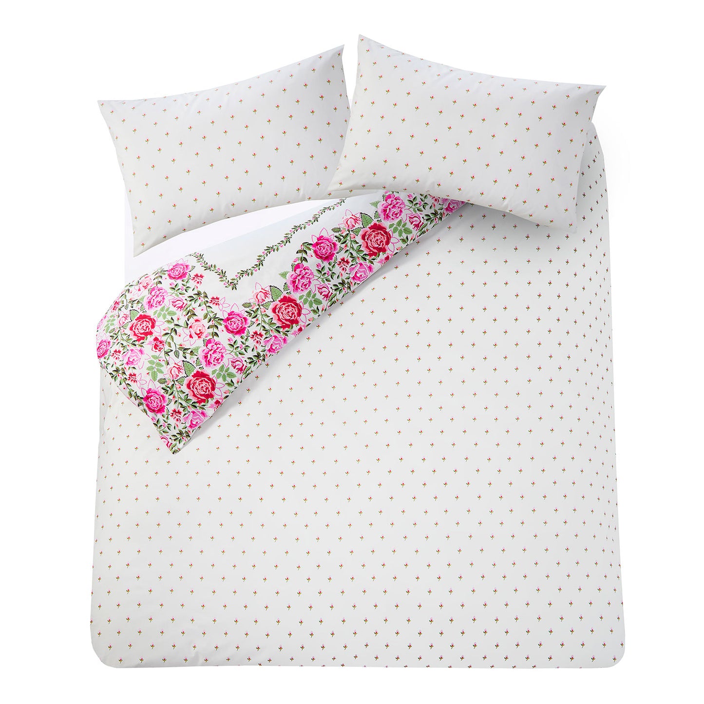 Cath Kidston Dolly Rose Sage Duvet Set