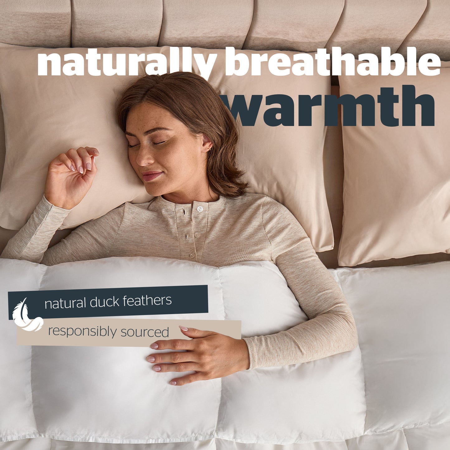 Silentnight Duck Feather 10.5 Tog Duvet