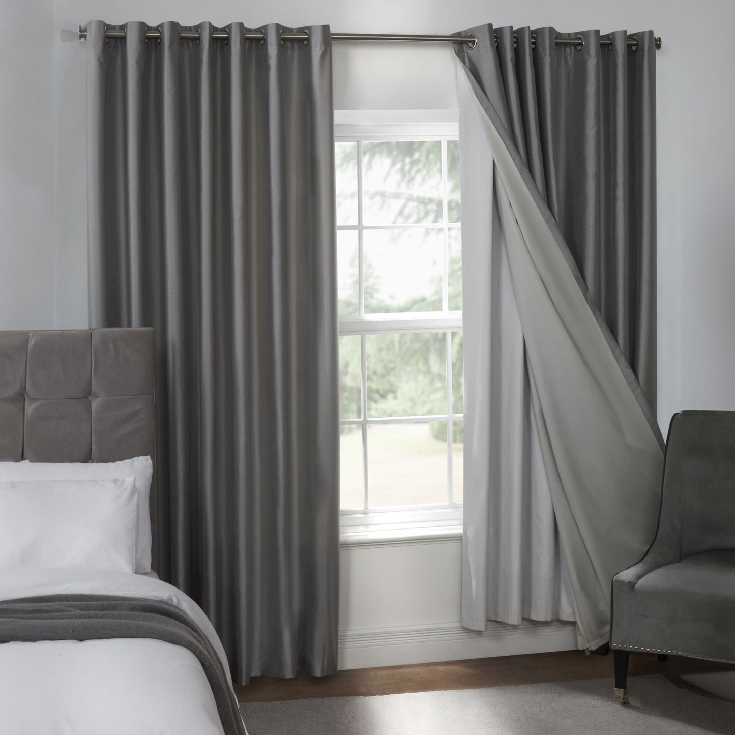 Total Blackout Eyelet Curtain Linings