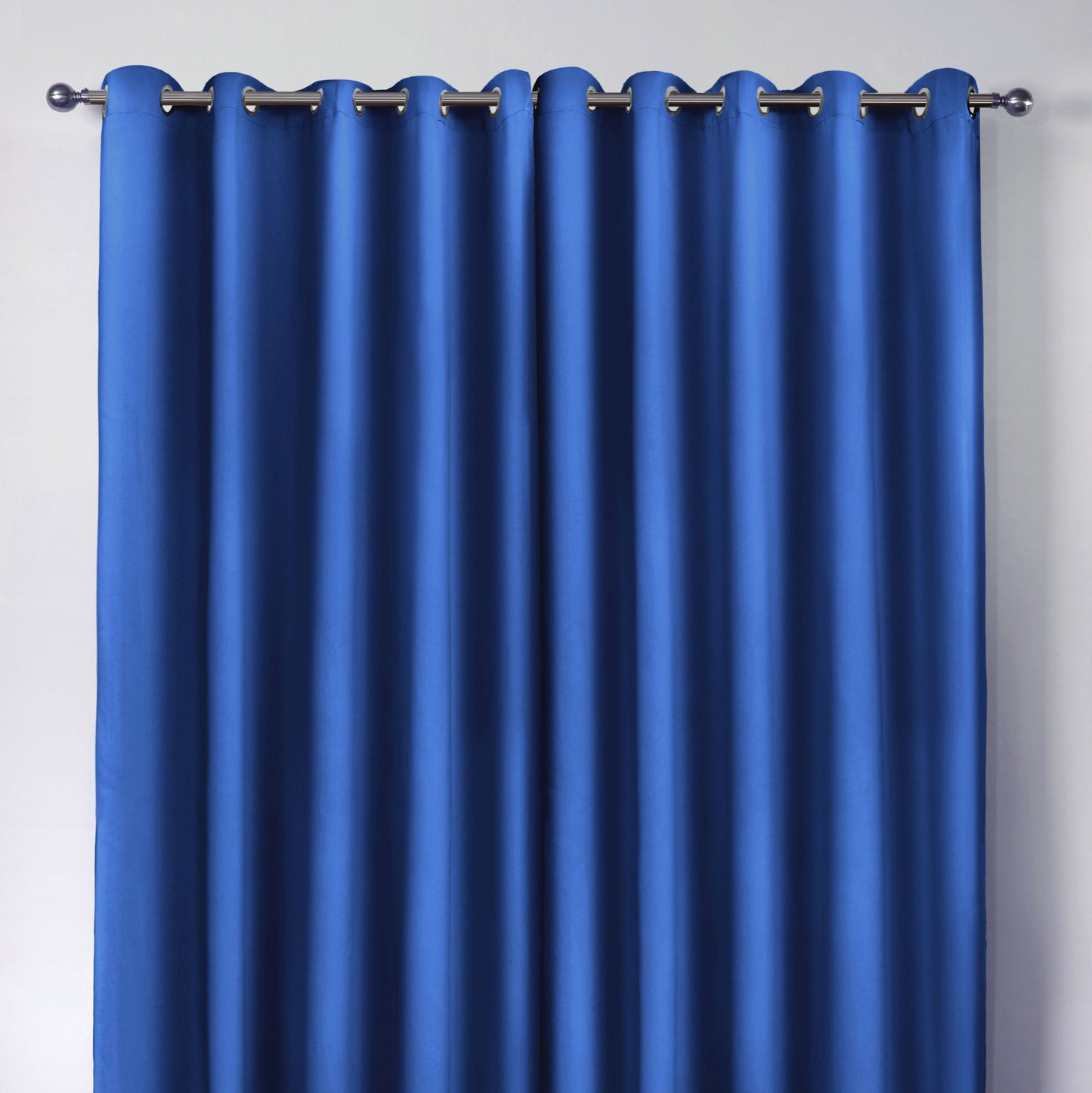 Cali Blue Thermal Blackout Eyelet Curtains