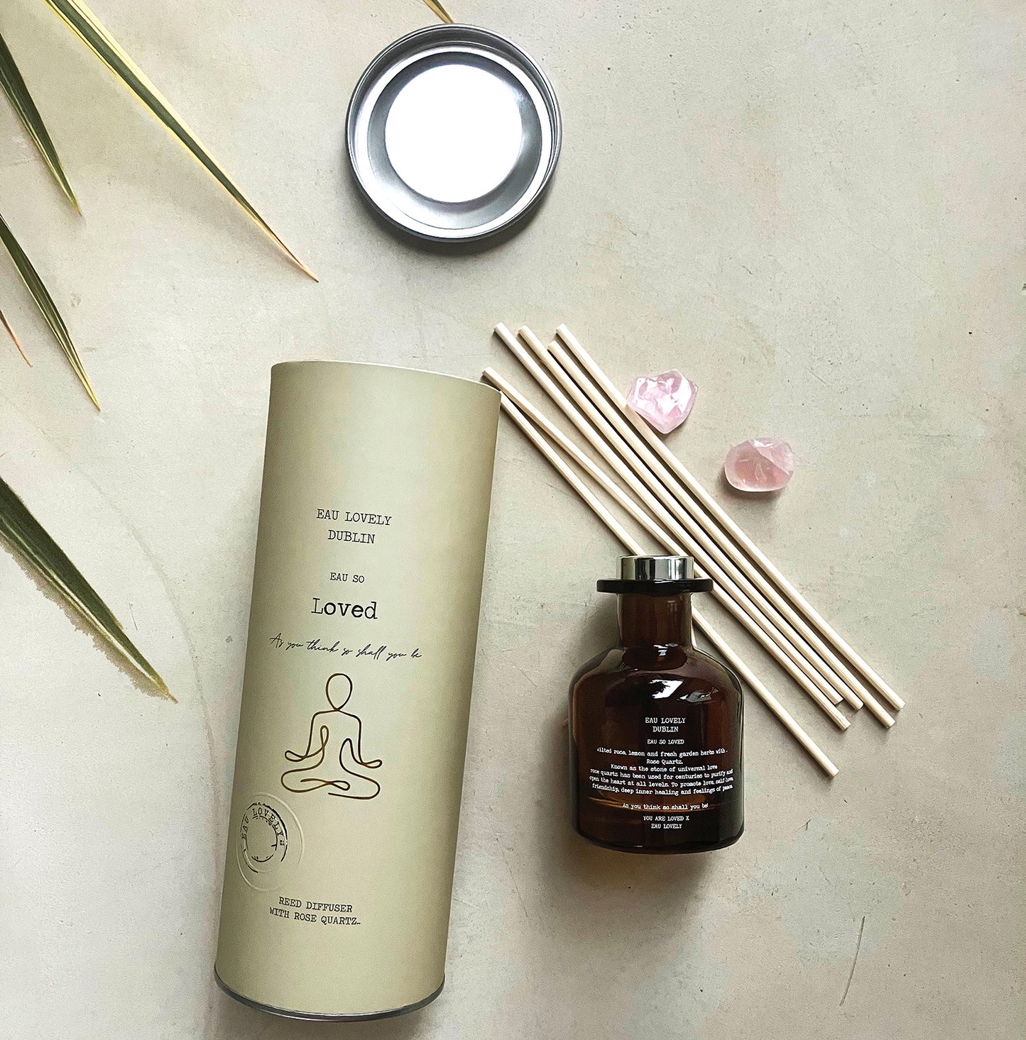Eau So Loved Diffuser With Rose Quartz