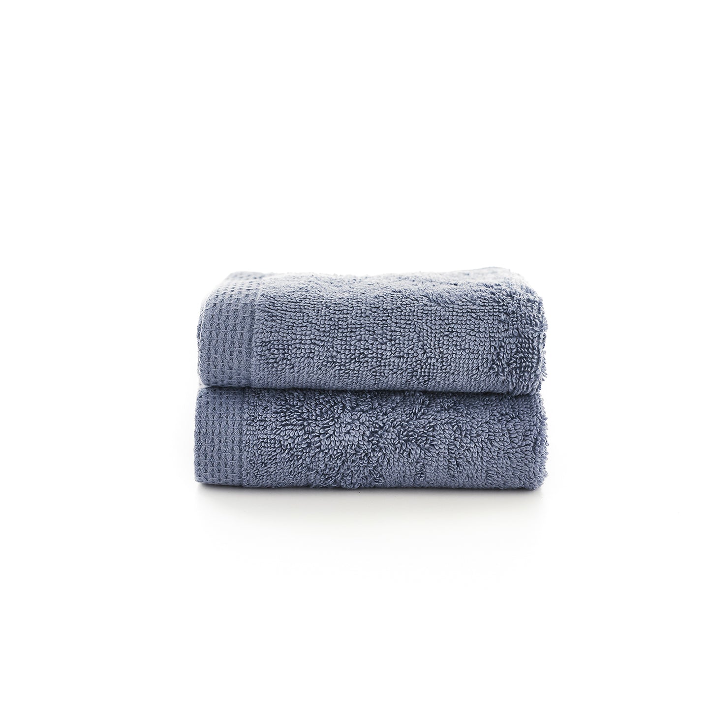 The Lyndon Company Egyptian Spa Low Twist Blue Cotton 700gsm Towels
