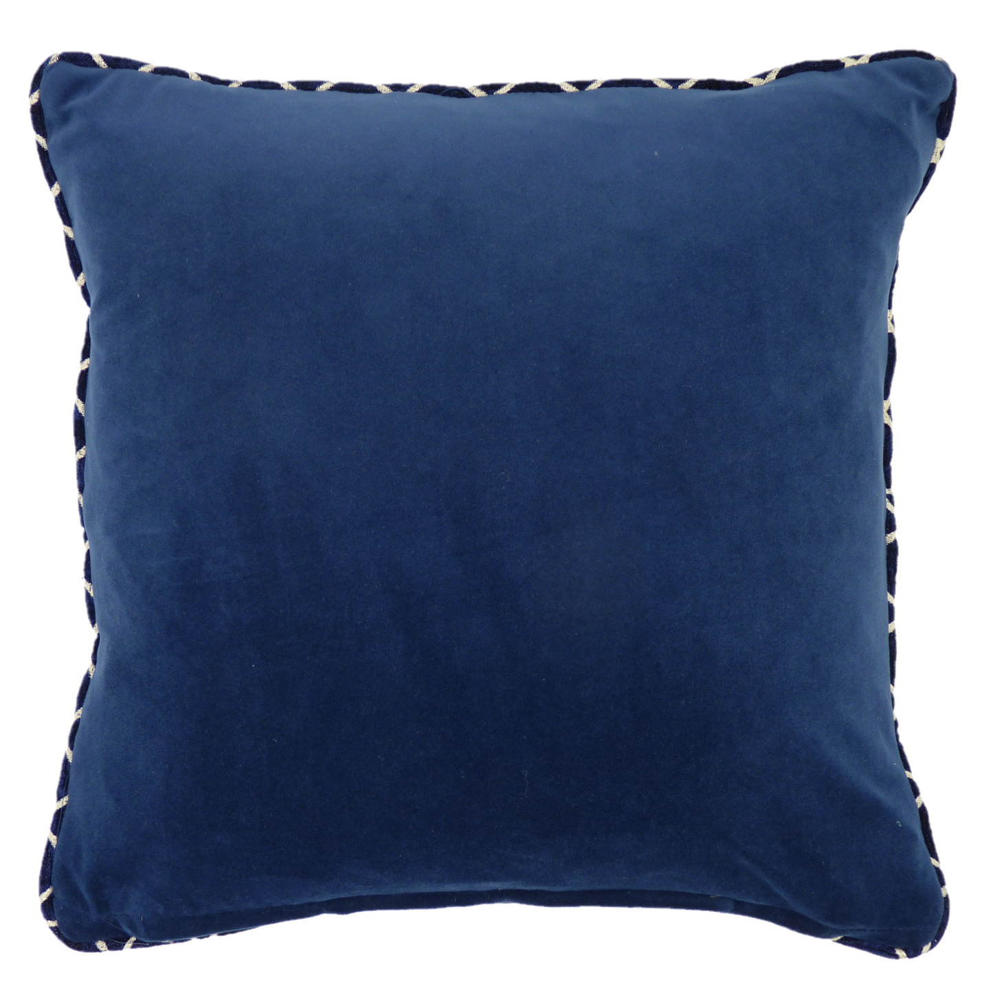 Eze Blue Moonlight Chenille Cushion Cover (45cm x 45cm)