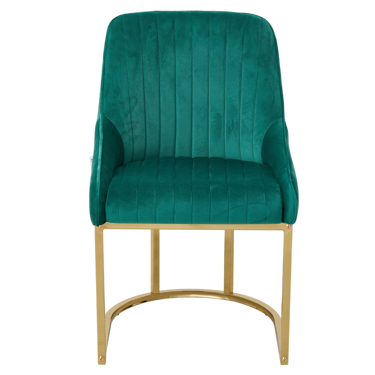 Green Velvet Dining Chairs Set of 2