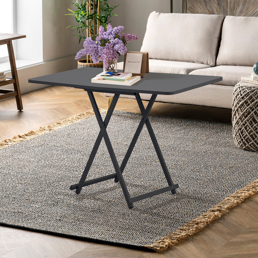 Black Foldable Dining Table