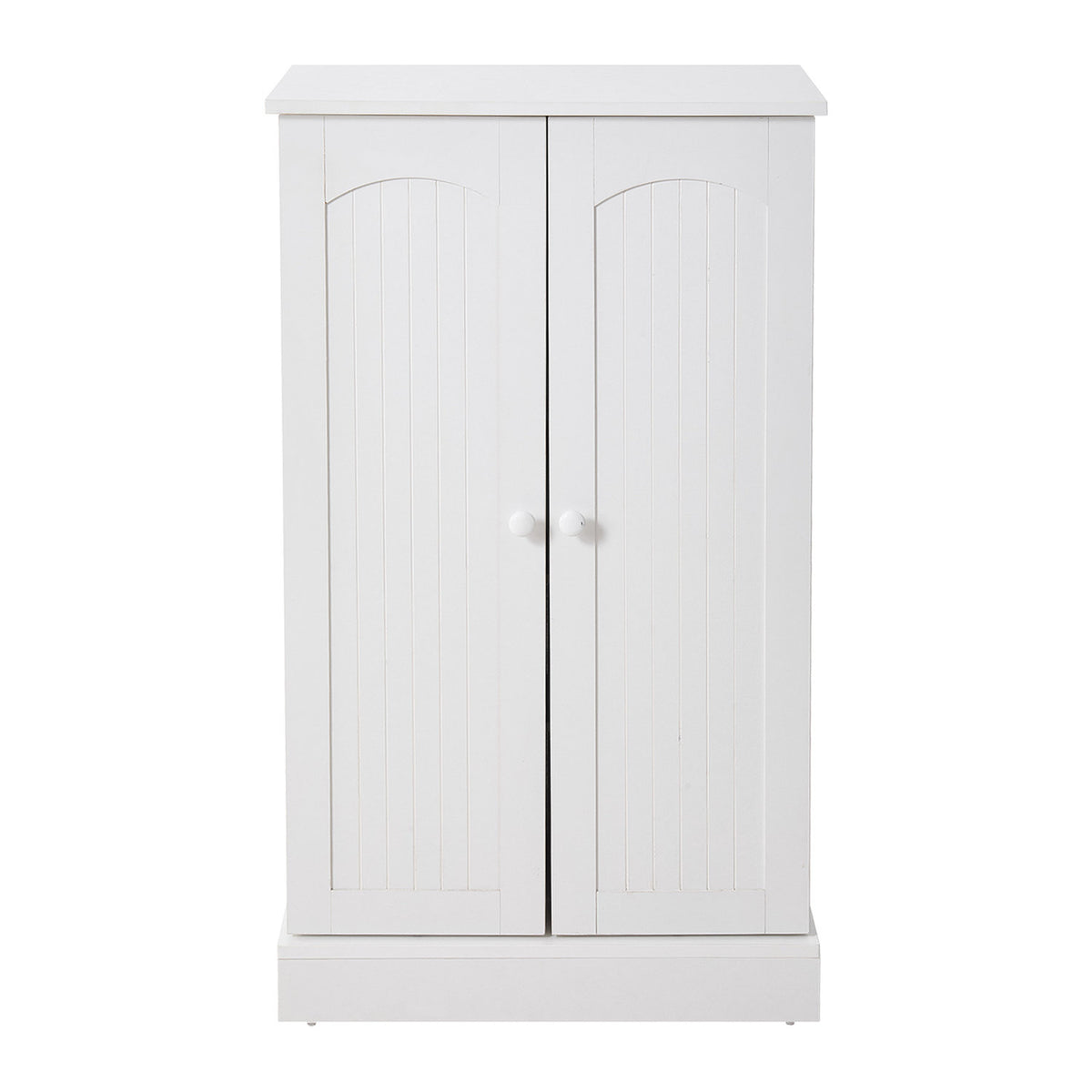 White Kitchen Pantry Cabinet with 5 Shelves