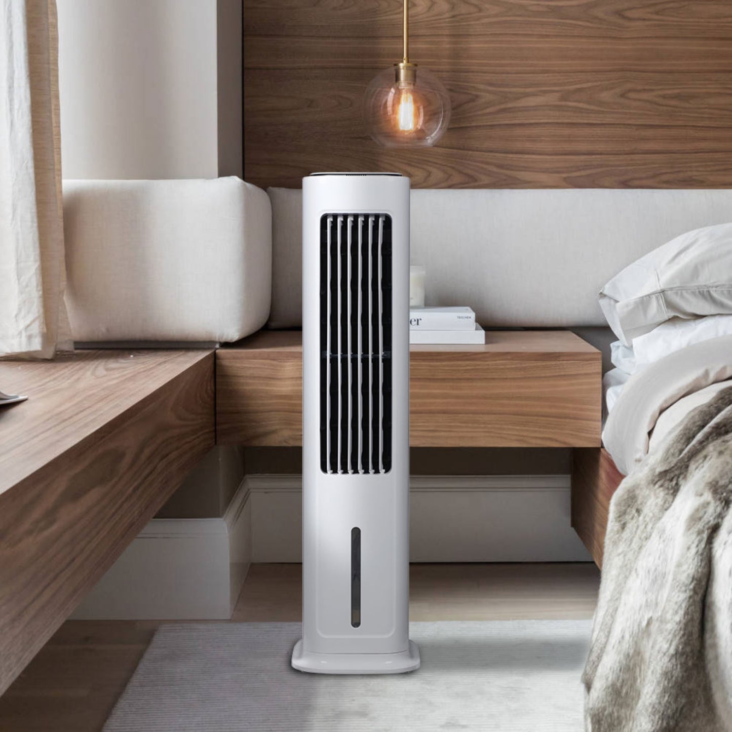 Portable 5L Air Cooling Tower Fan with Remote