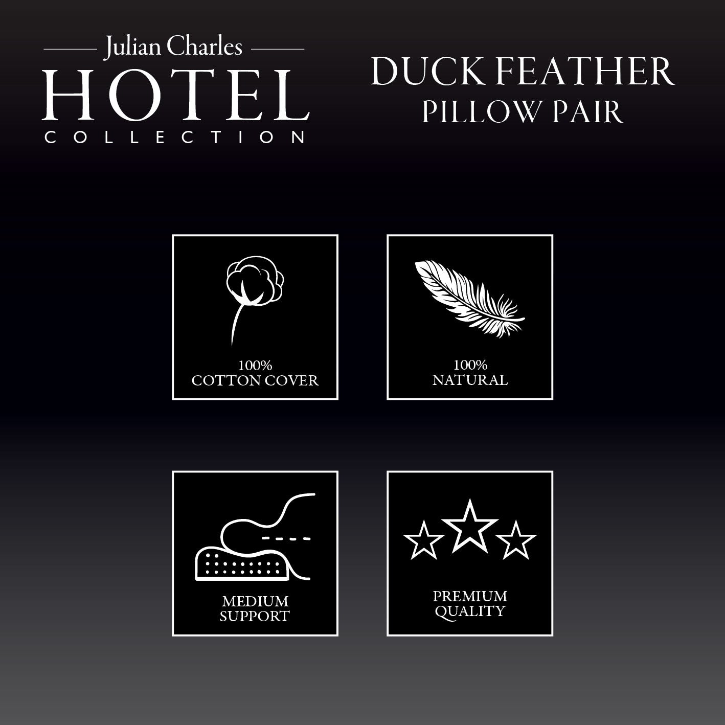 Hotel Collection Softened Duck Feather Pillow Pair