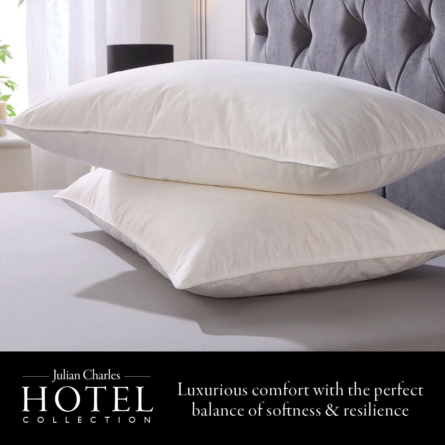 Hotel Collection Softened Duck Feather Pillow Pair