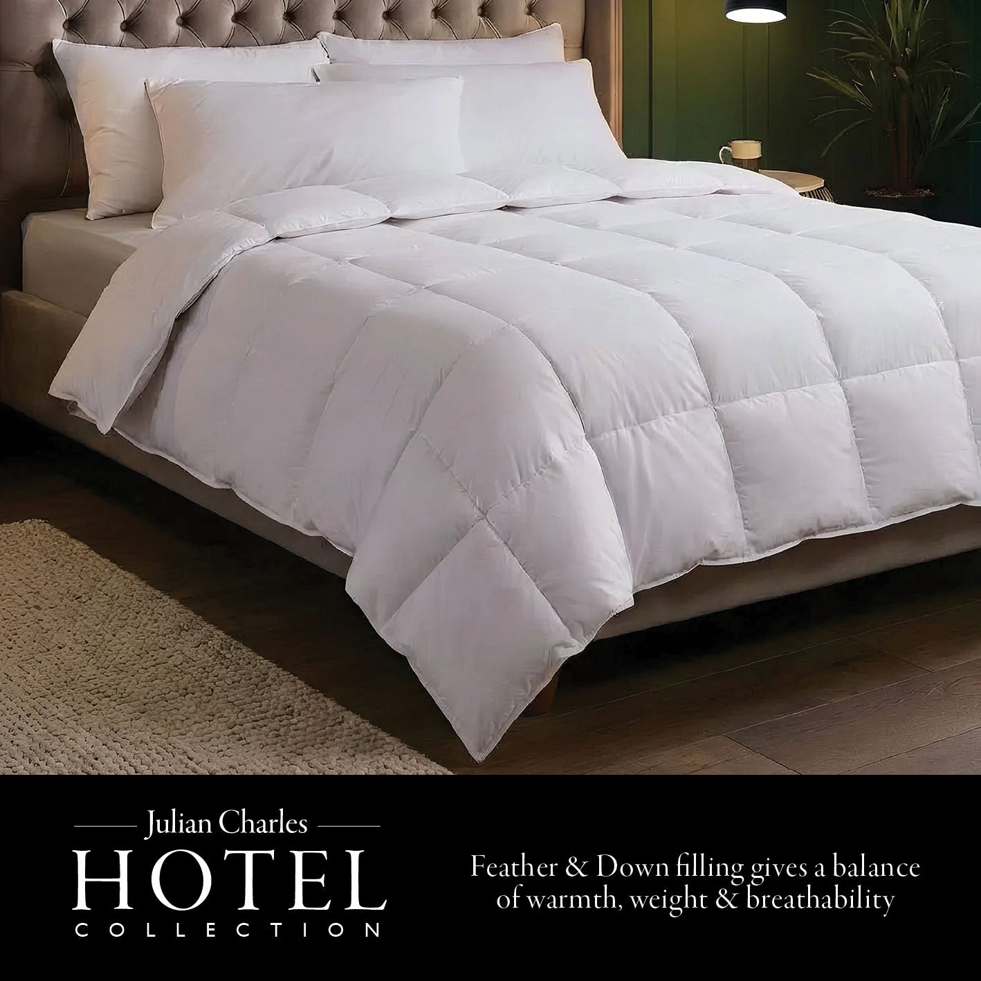 Hotel Collection Goose Feather & Down 13.5 Tog Duvet