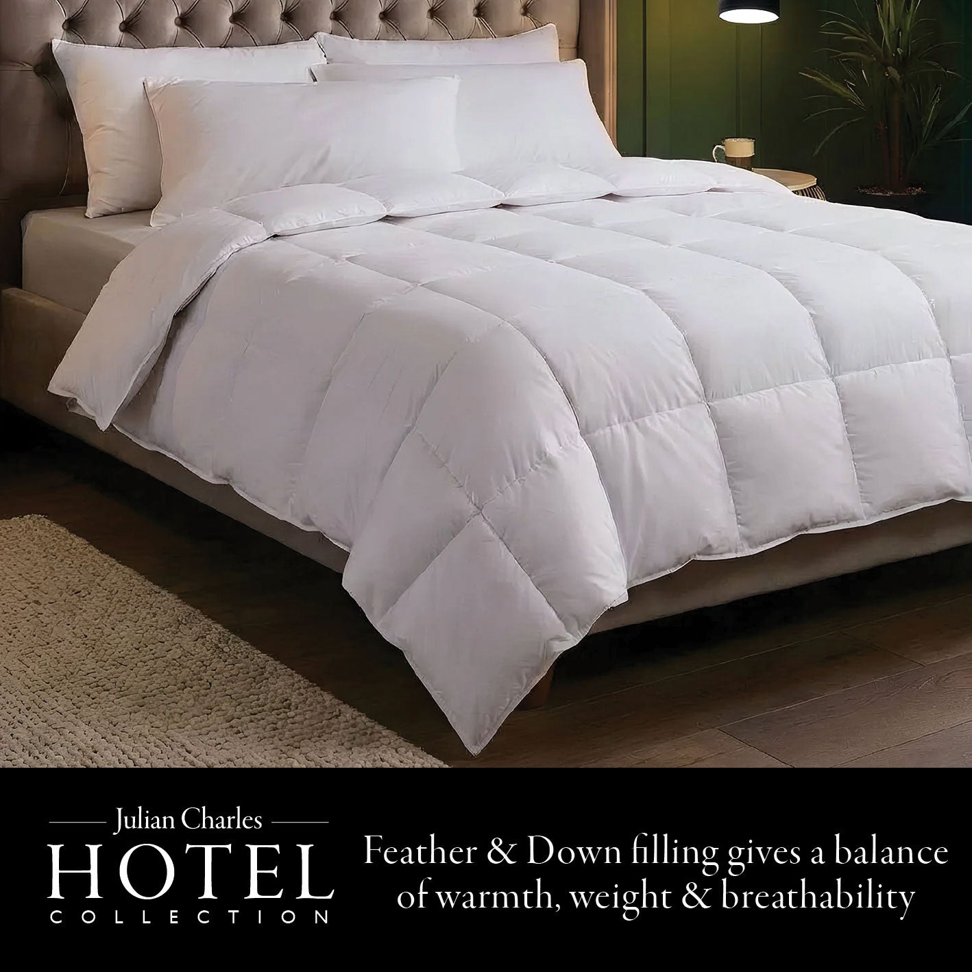 Hotel Collection Goose Feather & Down 13.5 Tog Duvet