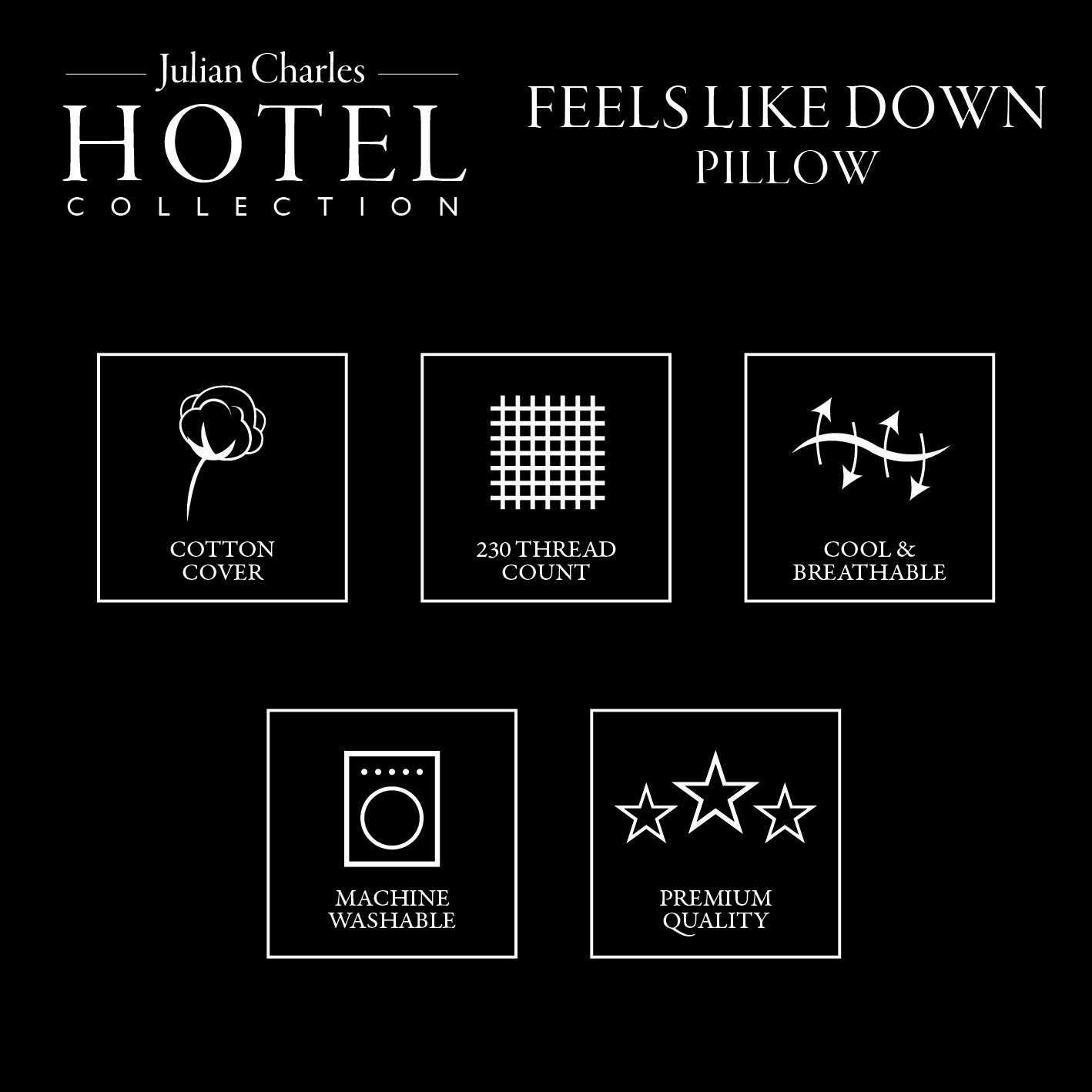 Feels Like Down Hotel Pillow (Soft)