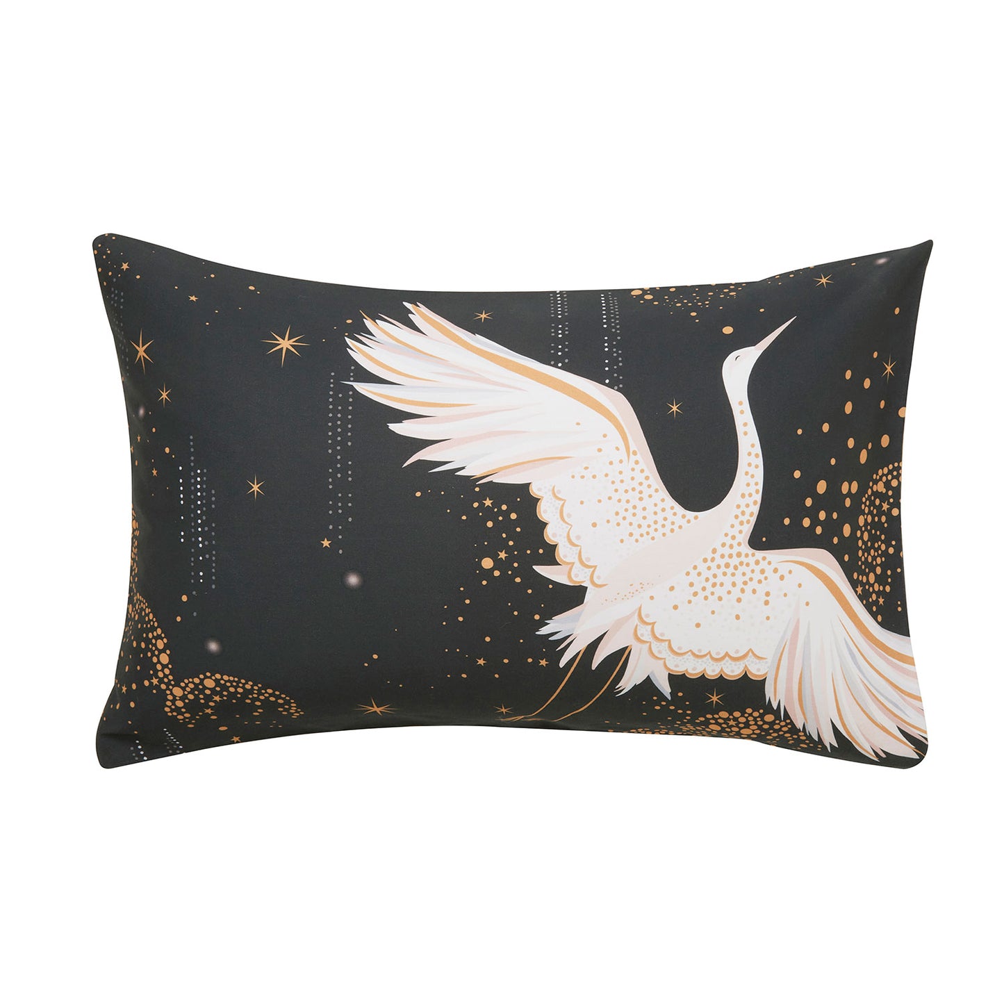 Sara Miller Flying Cranes Ink Duvet Set