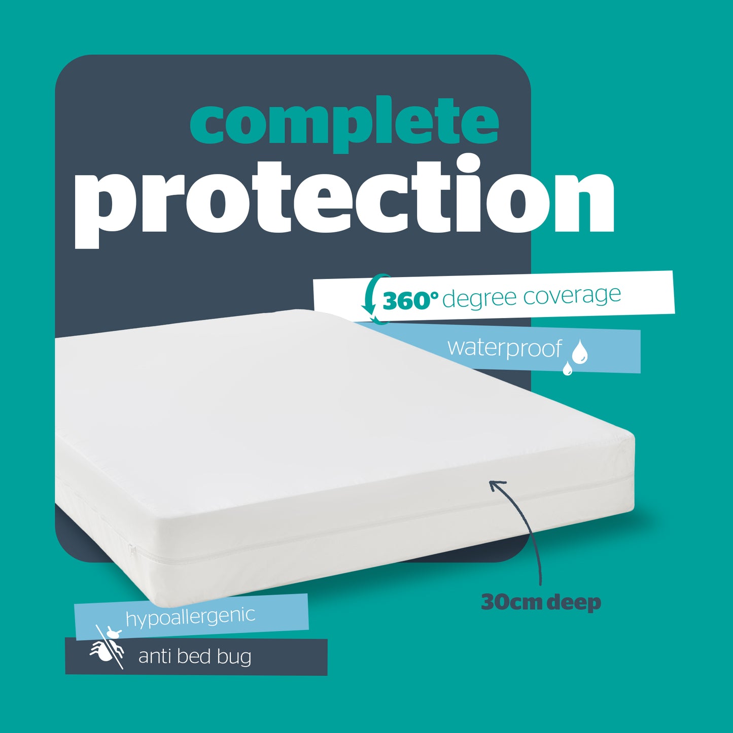 Silentnight Complete Encasement Mattress Protector